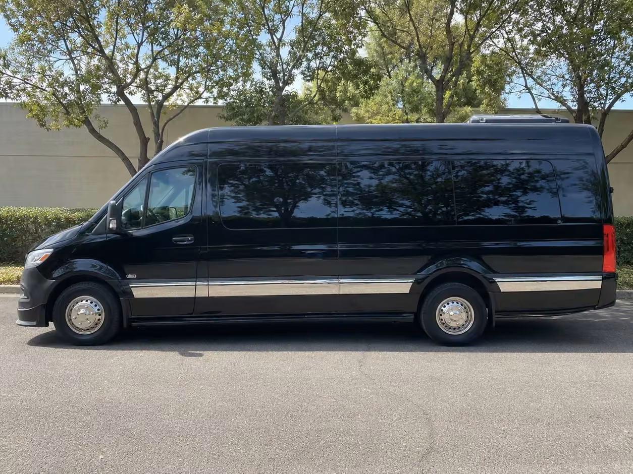sprinter van rental with driver
